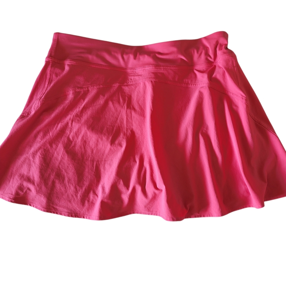 247B. Lululemon Athletica Vibrant Pink Tennis Skort - Size 10